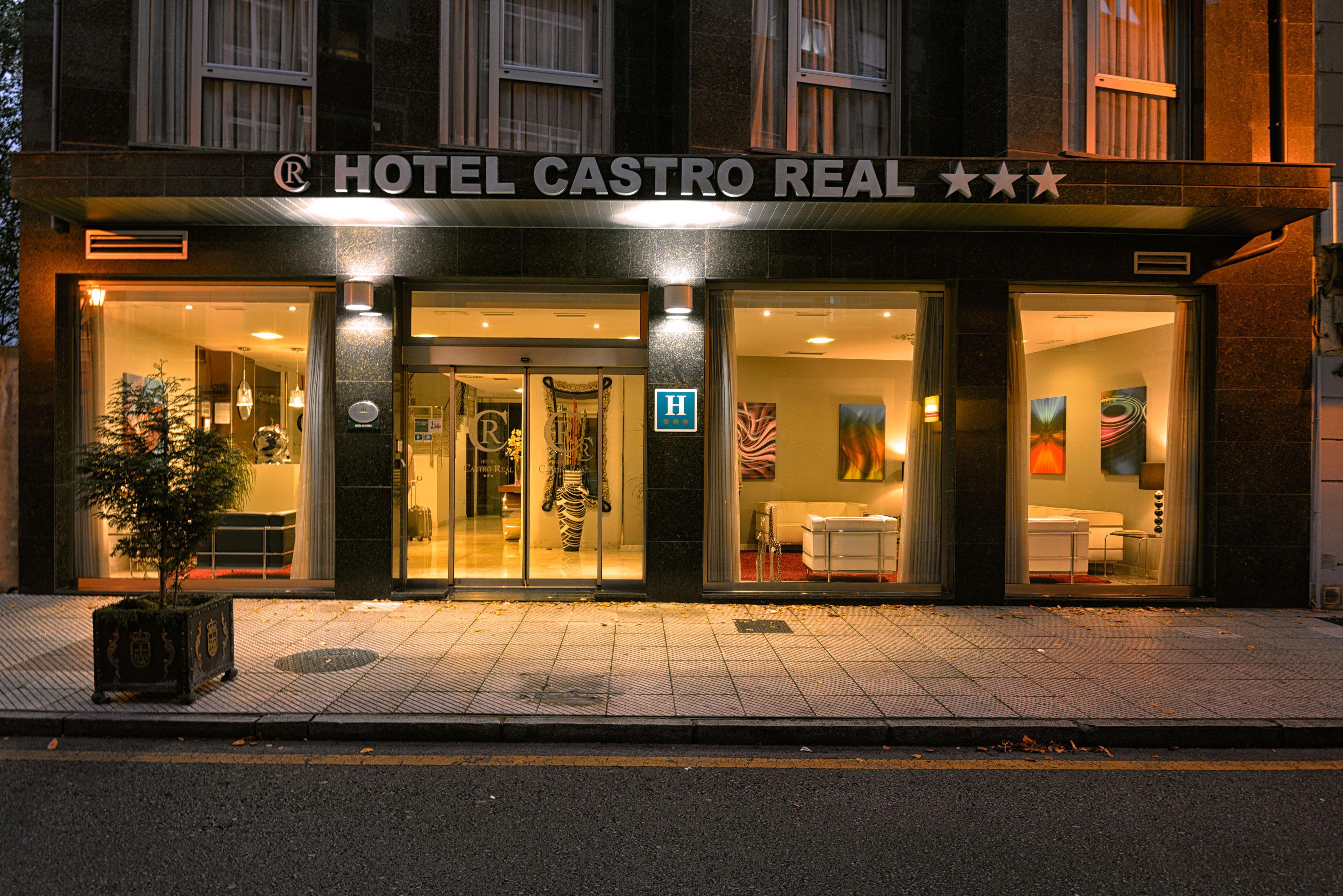 Hotel Castro Real Oviedo Exterior foto